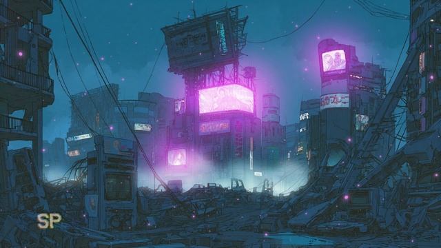 A F T E R G L O W D A T A [Synthwave Remains of a Burned-Out Cyberpunk Dream City]