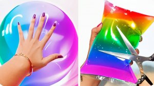 Слаймы, Игры со слаймами 🎨 Волшебная текстура!