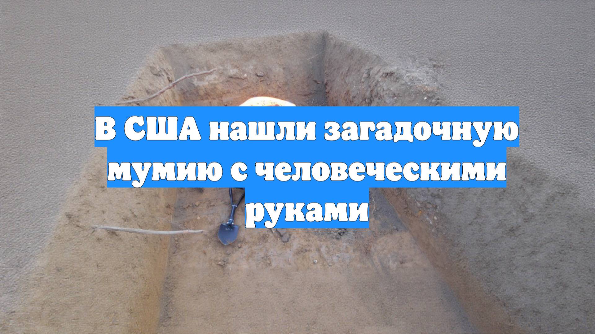 В США нашли загадочную мумию с человеческими руками