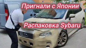 Пригнали машину с Японии. Распаковка Sybaru Levorg