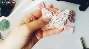 Бантики с бабочками🦋🦋🦋