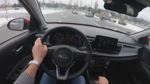 Kia Rio 2021 [1.2 л. MPI 84 л.с.] POV Test Drive