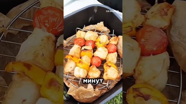 Топ 3 быстрых закуски под пиво в аэрогриле Demiand 🍺🍗🍟
