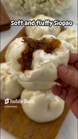 Classic Steamed Siopao #shorts #classic #savoreasy