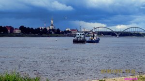 Рыбинск . В Низ по Волге по реке . 26 июня 2025 год .