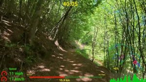 Видео для велотренажёра - Pur MTB Indoor Cycling Fat Burning Workout Saarland Garmin 4K Video