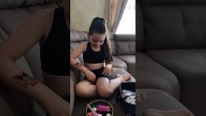 Анна красится .урок по макияжу 1 😁