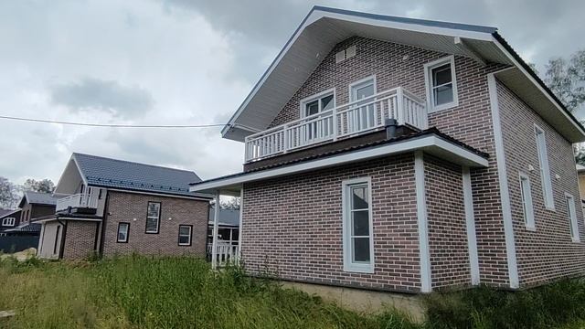 дом в г. чехове  чеховские усадьбы пеноблок 7,5 соток, газ проплачен, вoкpуг лесная зoнa.