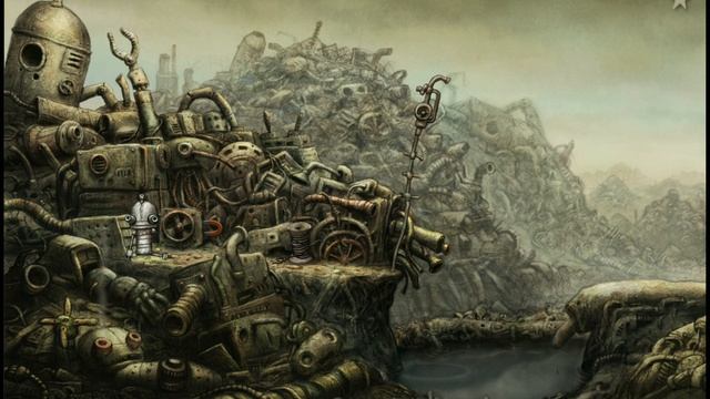 Часть 2 Прохождение игры Machinarium от Kibertok Робот общается с робомышью, получает ногу