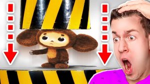 😱 ГИДРАВЛИЧЕСКИЙ ПРЕСС vs ЧЕБУРАШКИ в Майнкрафт ! ЧТО СЛУЧИЛОСЬ ! ВЛАДУС