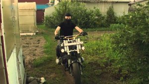 Я построил мотоцикл. ИМЗ Урал Кастом. Первый тестовый выезд.