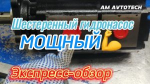 Это бомба! Новый шестеренный гидронасос ISO TANDEM от Blue Ascend! Экспресс-обзор!