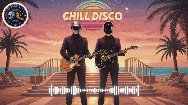DAFT PUNK VIBES 🎸 Chill Disco x Sunset Rock Groove x Seaside Mix