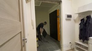 Установка металлической двери