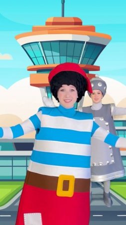 Exercise Song for kids - Airplane - Chudariki - Music and movement - cartoon  #exercise   #kidssong