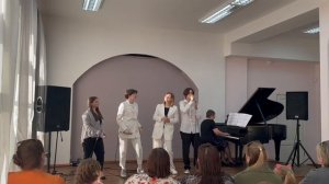 Ансамбль "НеДуэт" ДШИ №8 г. Костромы - Спасибо, музыка, тебе! (автор Дмитрий Соболев)