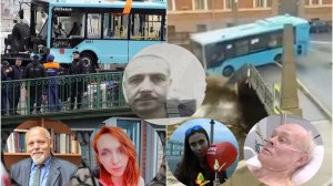 «Ужас, забравший 7 жизней». Полная хронология ДТП с автобусом и рекой в Петербурге.
