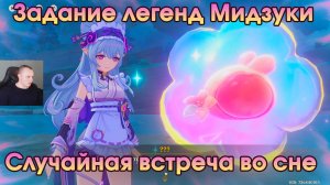 Геншин Импакт ➤ Случайная встреча во сне ➤ Задание легенд Мидзуки ➤ Прохождение игры Genshin Impact