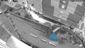 Рухнула подпорная стена