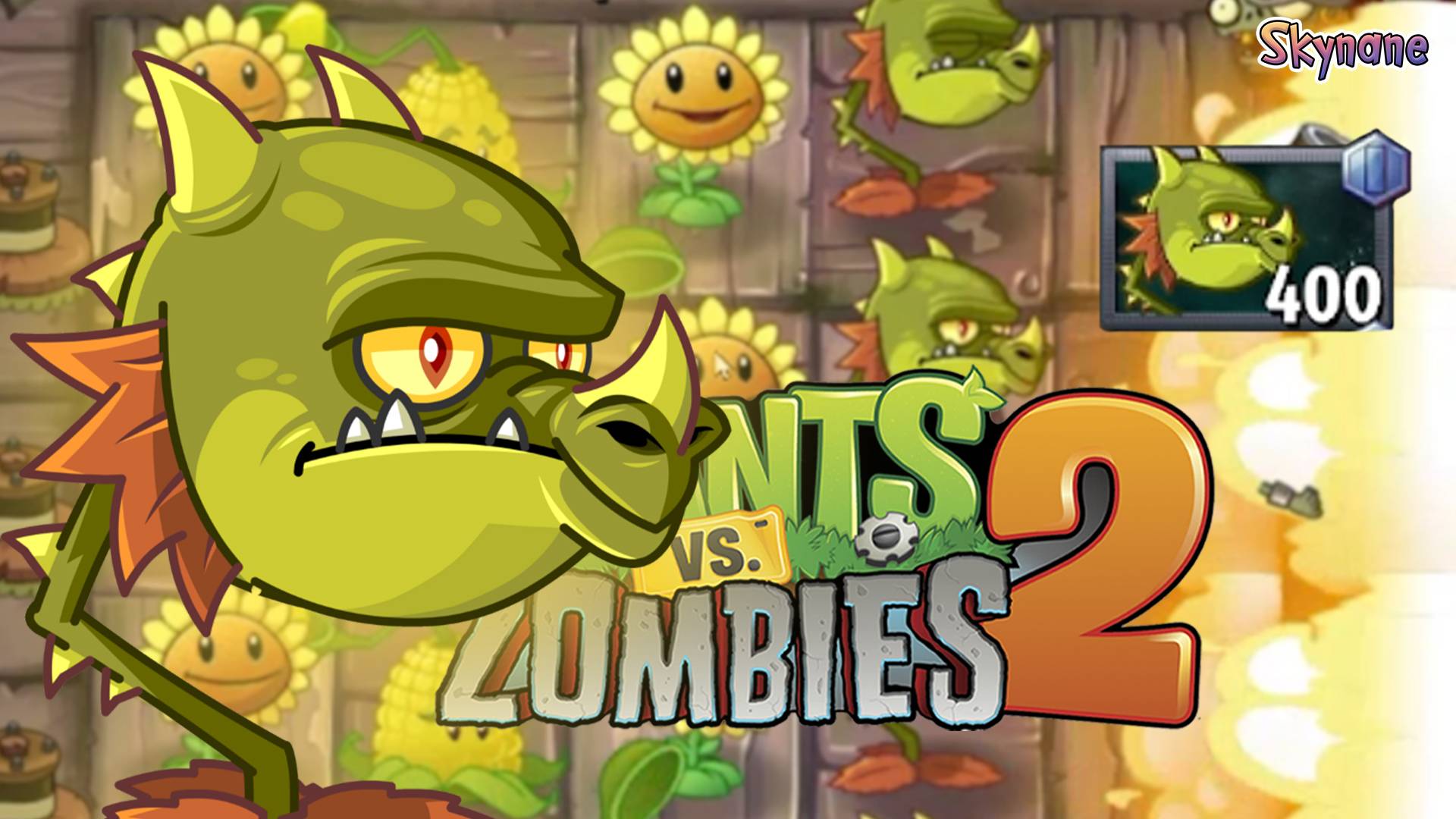 ДРАКОН ВСЕМУ ГОЛОВА | Plants vs Zombies 2 Eclise [10] хардмод