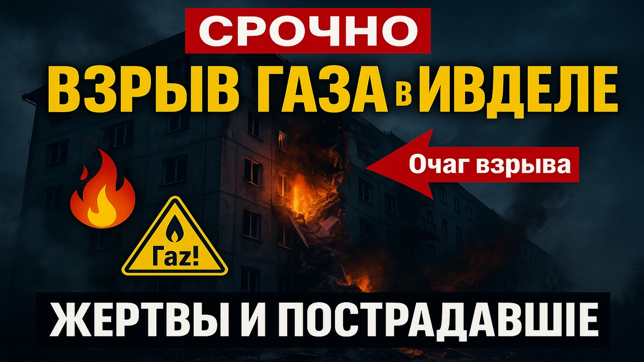 ⚡ Срочно! Взрыв газа в Ивделе — есть погибшие и пострадавшие