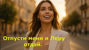 Отпусти меня и Леру отдай. А дальше начался кошмар.