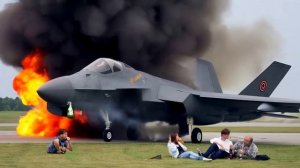 Израильский самолет сбитый ираном  попал в кадр