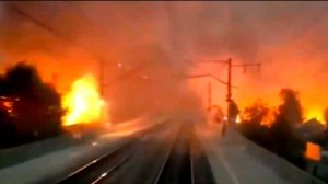 23.06.2025 Пожар вдоль железной дороги у поселка Атамановка. Забайкальский край