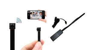 Скрытая шпионская WiFi камера (работает без интернет)