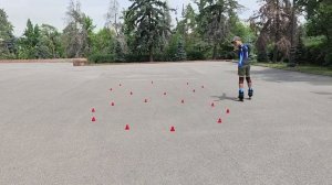 RolleRProPelleR_12 крутых разворотов спиной вперёд
