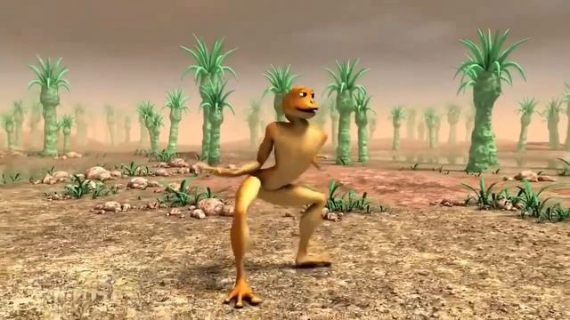 Жёлтая лягушка