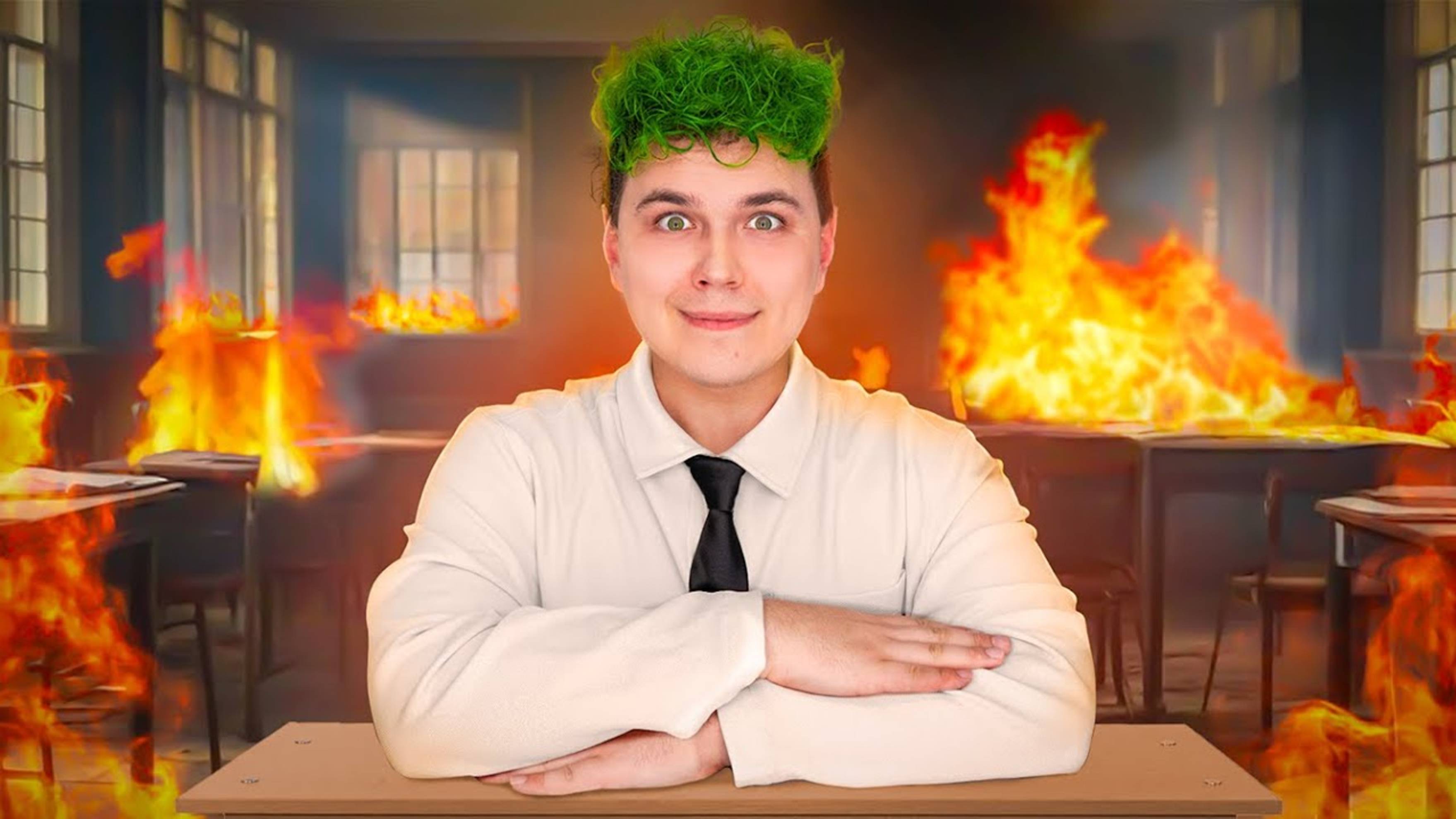Милс Кел : Сгорела ШКОЛА 👍 МИЛС PLAY