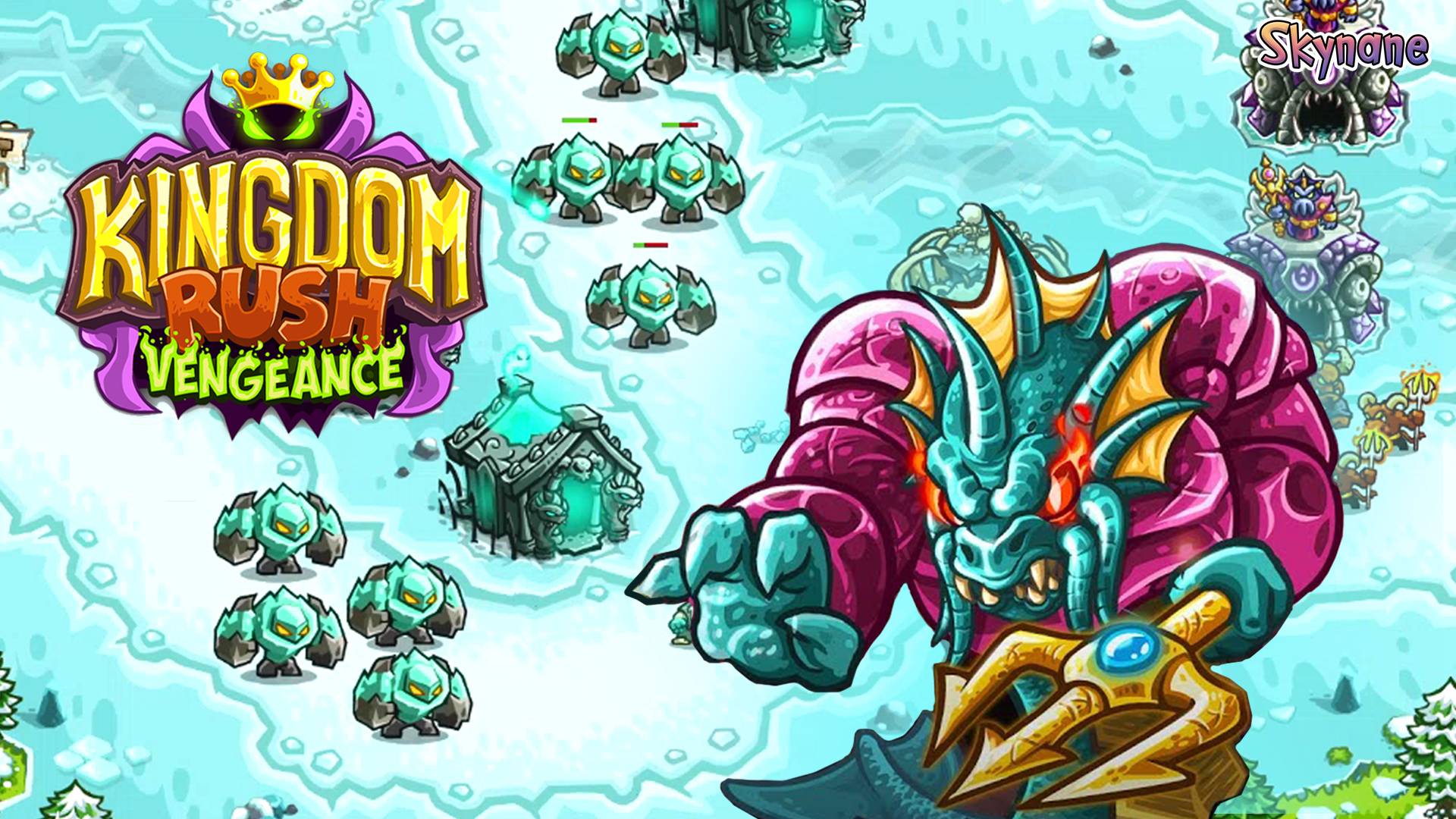 ЛЕД ТРОНУЛСЯ | Kingdom Rush Vengeance [18] на сложности ветеран