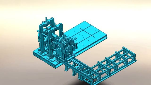 3D визуализация модернизированой клети