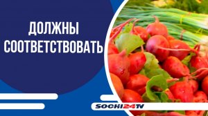 В Сочи проверили качество продуктов на ярмарках выходного дня