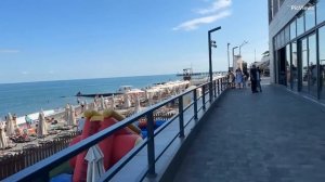Сочи Адлер пляж Чайка, Огонёк, Взморье сегодня 26 июня 2025. Какая погода в Адлере сейчас, пляж,море