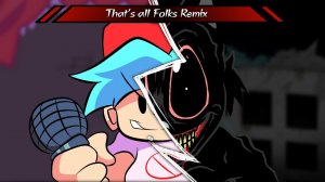 FNF - that's all folks remix / FNF VS Cartoon cat 2.0 (Ai remix)