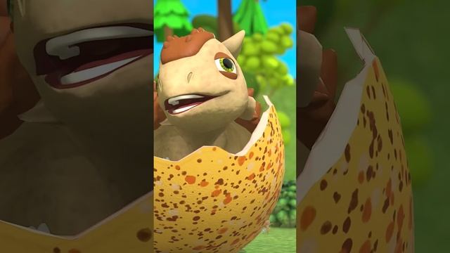#Shorts Learning Dinosaur Names Color Eggs Hatching Toys Kids Educational Videos 2023