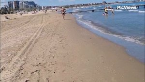Анапа - Сезон 2025. Центральный пляж в Анапе сегодня 26 июня 2025. Море и погода в Анапе сейчас