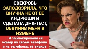 Свекровь сделала ДНК-тест и Заподозрила Измену Жены, решив, что Внучка не От Её Андрюши...