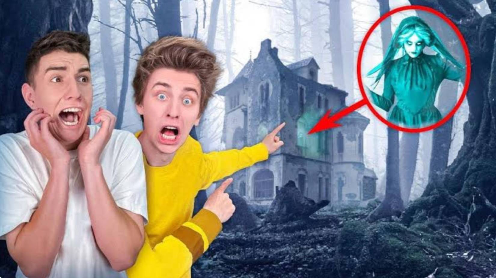 Ночь в ЗАБРОШЕННОМ ЗАМКЕ с ПРИЗРАКАМИ!