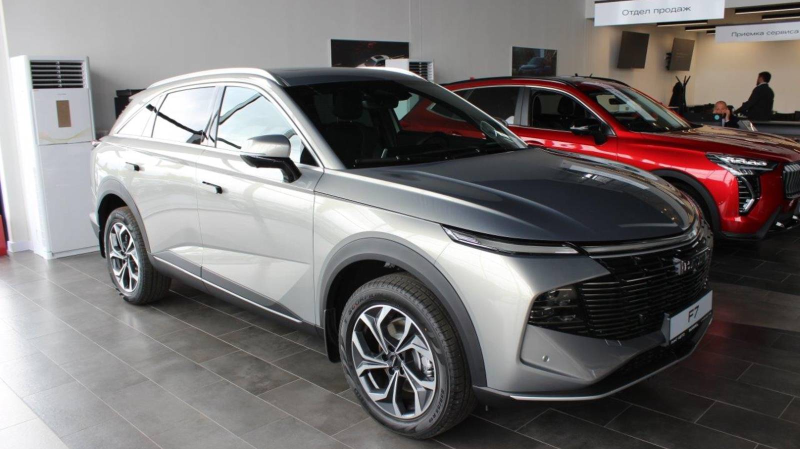 HAVAL F7 TECH+ 4WD  серый