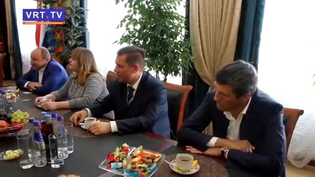 Иранские партнеры ОАО ЭЗТМ на приеме у главы города Электросталь.