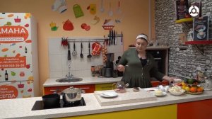 Утреннее меню. Готовим " Каша с кускуса и яйцом пашот".