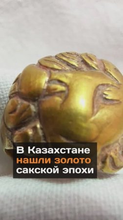 В Казахстане нашли золото сакской эпохи