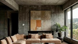 Брутализм в интерьере: эстетика грубой силы и честных материалов