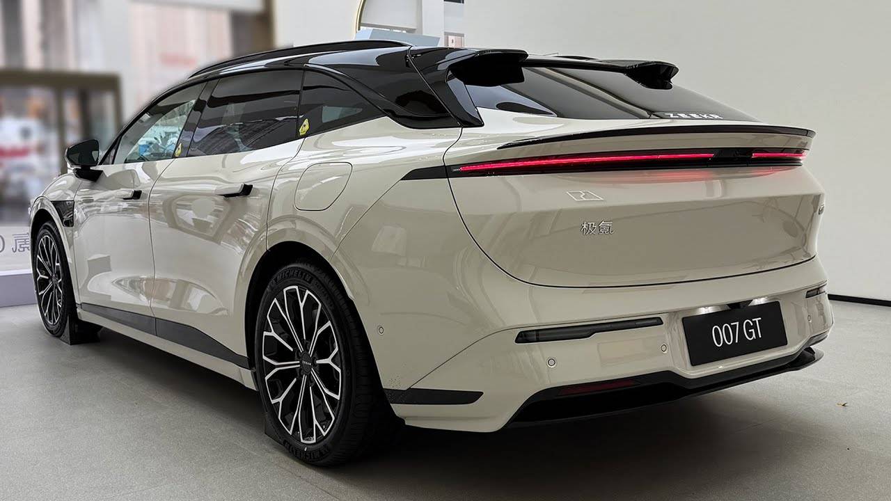 2025 Новый ZEEKR 007 GT - Роскошный электромобиль-универсал Подробности Экстерьер и интерьер