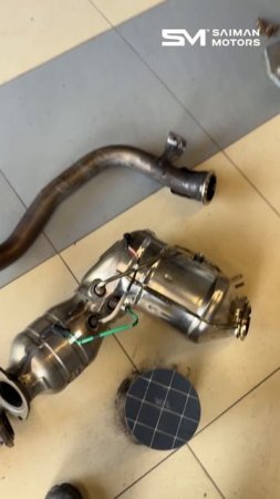 Удаление сажевого DPF фильтра на новом Lexus LX500d