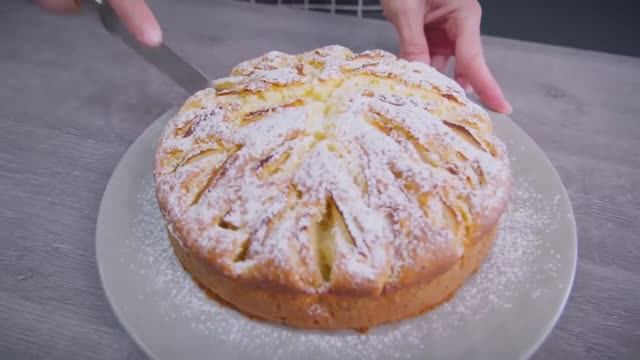 Шарлотка ИЗ ТВОРОГА.