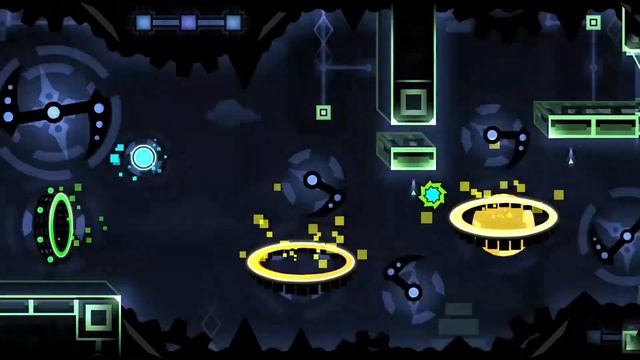 DEMON level Through The Top в Geometry Dash